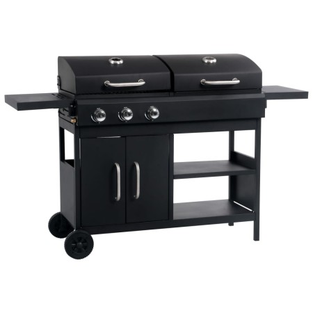 Barbacoa combinada de gas y carbón con 3 fogones von , Grillen - Ref: Foro24-3051178, Preis: 606,10 €, Rabatt: %