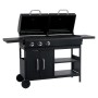 Barbacoa combinada de gas y carbón con 3 fogones von , Grillen - Ref: Foro24-3051178, Preis: 606,10 €, Rabatt: %