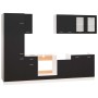 Juego de muebles de cocina 8 piezas madera de ingeniería negro von , Küchenschränke - Ref: Foro24-3067640, Preis: 513,02 €, R...