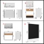 Juego de muebles de cocina 8 piezas madera de ingeniería negro von , Küchenschränke - Ref: Foro24-3067640, Preis: 513,02 €, R...