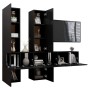 Set de muebles de salón TV 7 piezas madera ingeniería negro von , TV-Möbel - Ref: Foro24-3078823, Preis: 219,95 €, Rabatt: %