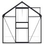 Invernadero de aluminio gris antracita 5,89 m² de , Invernaderos - Ref: Foro24-48211, Precio: 390,85 €, Descuento: %