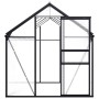 Invernadero de aluminio gris antracita 5,89 m² de , Invernaderos - Ref: Foro24-48211, Precio: 390,85 €, Descuento: %