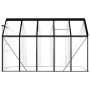 Invernadero de aluminio gris antracita 5,89 m² de , Invernaderos - Ref: Foro24-48211, Precio: 390,85 €, Descuento: %