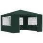 Carpa profesional para fiestas con paredes verde 90 g/m² 4x4 m de , Carpas y cenadores - Ref: Foro24-48536, Precio: 134,72 €,...