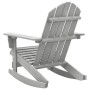 Mecedora de jardín de madera gris von , Gartenstühle - Ref: Foro24-45704, Preis: 94,42 €, Rabatt: -5%%
