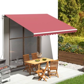 Tela de repuesto para toldo rojo burdeos 4x3 m by , Awnings - Ref: Foro24-311967, Price: 52,66 €, Discount: %