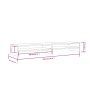 Soporte de monitor madera maciza de pino 100x24x13 cm von , TV-Möbel - Ref: Foro24-813919, Preis: 31,19 €, Rabatt: %