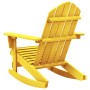 Silla mecedora jardín Adirondack madera maciza abeto amarillo von , Gartenstühle - Ref: Foro24-315884, Preis: 89,00 €, Rabatt...