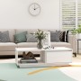 Mesa de centro de madera maciza de pino blanco 110x50x33,5 cm de , Mesas de centro - Ref: Foro24-809883, Precio: 80,73 €, Des...