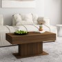 Mesa de centro madera de ingeniería roble marrón 96x50x45 cm de , Mesas de centro - Ref: Foro24-815836, Precio: 67,83 €