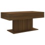 Mesa de centro madera de ingeniería roble marrón 96x50x45 cm by , Coffee table - Ref: Foro24-815836, Price: 65,50 €, Discount: %
