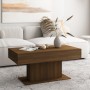 Mesa de centro madera de ingeniería roble marrón 96x50x45 cm by , Coffee table - Ref: Foro24-815836, Price: 65,50 €, Discount: %