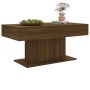 Mesa de centro madera de ingeniería roble marrón 96x50x45 cm by , Coffee table - Ref: Foro24-815836, Price: 65,50 €, Discount: %
