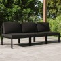 Sofá de jardín de 3 plazas con cojines aluminio gris antracita by , Garden sets - Ref: Foro24-3107783, Price: 528,82 €, Disco...