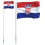 Mástil y bandera de Croacia aluminio 5,55 m von , Fahnen und Windsäcke - Ref: Foro24-3147128, Preis: 60,10 €, Rabatt: %