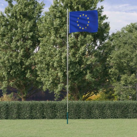 Mástil y bandera de Europa aluminio 6,23 m von , Fahnen und Windsäcke - Ref: Foro24-3147114, Preis: 73,39 €, Rabatt: %