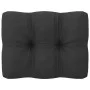 8-piece garden furniture set with gray pine wood cushions by vidaXL, Garden sets - Ref: Foro24-3076826, Price: 797,80 €, Disc...