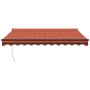 Toldo retráctil automático naranja y marrón 3,5x2,5 m von , Markisen - Ref: Foro24-3154517, Preis: 250,59 €, Rabatt: %