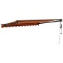 Toldo retráctil automático naranja y marrón 3,5x2,5 m von , Markisen - Ref: Foro24-3154517, Preis: 250,59 €, Rabatt: %