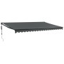 Toldo retráctil automático gris antracita 5x3 m von , Markisen - Ref: Foro24-3154515, Preis: 459,69 €, Rabatt: %