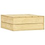 Set muebles de jardín y cojines 4 pzas madera pino impregnada by , Garden sets - Ref: Foro24-3065782, Price: 782,48 €, Discou...