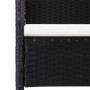 Juego de comedor de jardín 7 pzas ratán sintético y acero negro by , Garden sets - Ref: Foro24-3203318, Price: 448,67 €, Disc...
