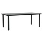 Juego de comedor de jardín 7 pzas ratán sintético y acero negro by , Garden sets - Ref: Foro24-3203318, Price: 448,67 €, Disc...