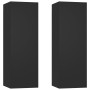 Muebles para TV 2 uds madera contrachapada negro 30,5x30x90 cm von , TV-Möbel - Ref: Foro24-803347, Preis: 83,91 €, Rabatt: -5%%