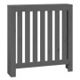 Cubierta de radiador madera maciza de pino gris 79,5x19x84 cm by , Accessories for heating radiators - Ref: Foro24-822568, Pr...