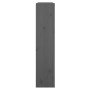 Cubierta de radiador madera maciza de pino gris 79,5x19x84 cm by , Accessories for heating radiators - Ref: Foro24-822568, Pr...