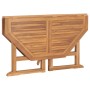 Mesa de comedor de jardín plegable teca maciza 110x110x75 cm by , Garden tables - Ref: Foro24-318480, Price: 248,68 €, Discou...
