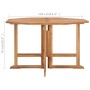 Mesa de comedor de jardín plegable teca maciza 110x110x75 cm by , Garden tables - Ref: Foro24-318480, Price: 248,68 €, Discou...