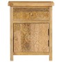 Mesita de noche de madera maciza de mango 40x30x50 cm de , Mesitas de noche - Ref: Foro24-246152, Precio: 154,21 €, Descuento: %