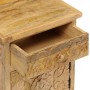 Mesita de noche de madera maciza de mango 40x30x50 cm de , Mesitas de noche - Ref: Foro24-246152, Precio: 154,21 €, Descuento: %