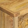 Mesita de noche de madera maciza de mango 40x30x50 cm de , Mesitas de noche - Ref: Foro24-246152, Precio: 154,21 €, Descuento: %