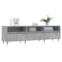 Mueble de TV madera contrachapada gris hormigón 150x30x44,5 cm by , TV Furniture - Ref: Foro24-831264, Price: 90,85 €, Discou...