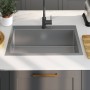 Fregadero de cocina hecho a mano acero inoxidable