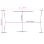 Toldo de vela rectangular tela Oxford marrón 2x4,5 m | Foro24.es | Tu tienda online para hogar, jardín y más Foro24.es