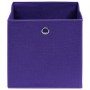 Cajas de almacenaje 4 uds tela no tejida morado 28x28x28 cm von , Aufbewahrungskörbe - Ref: Foro24-325211, Preis: 22,65 €, Ra...