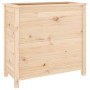 Jardinera madera maciza de pino 82,5x40x78 cm von , Töpfe und Pflanzgefäße - Ref: Foro24-825282, Preis: 97,89 €, Rabatt: %