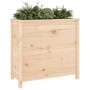 Jardinera madera maciza de pino 82,5x40x78 cm von , Töpfe und Pflanzgefäße - Ref: Foro24-825282, Preis: 97,89 €, Rabatt: %