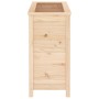 Jardinera madera maciza de pino 82,5x40x78 cm von , Töpfe und Pflanzgefäße - Ref: Foro24-825282, Preis: 97,89 €, Rabatt: %