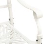 Sillas de jardín 2 unidades aluminio fundido blanco by , Garden chairs - Ref: Foro24-315569, Price: 342,13 €, Discount: %