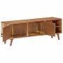 Mueble de TV madera maciza de acacia 112x30x40 cm von , TV-Möbel - Ref: Foro24-351621, Preis: 206,72 €, Rabatt: %