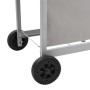 Barbacoa de gas con 6 fogones plateada de , Barbacoas - Ref: Foro24-3053632, Precio: 301,16 €, Descuento: %
