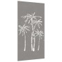 Adorno de pared de jardín acero corten diseño palmera 105x55 cm von , Poster, Drucke und visuelle Kunst - Ref: Foro24-824485,...
