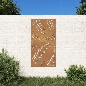 Adorno de pared de jardín acero corten diseño de hoja 105x55 cm von , Poster, Drucke und visuelle Kunst - Ref: Foro24-824493,...