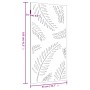 Adorno de pared de jardín acero corten diseño de hoja 105x55 cm von , Poster, Drucke und visuelle Kunst - Ref: Foro24-824493,...