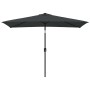 Sombrilla de jardín con palo de metal antracita 300x200 cm von , Sonnenschirme - Ref: Foro24-44501, Preis: 65,70 €, Rabatt: %